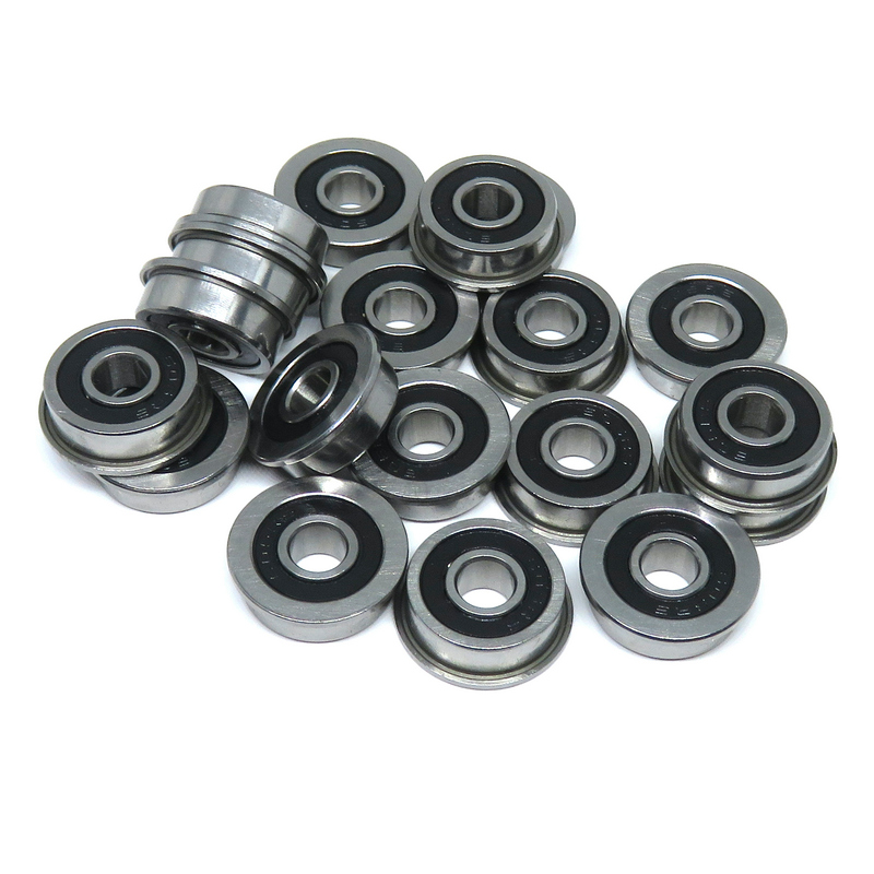 F605-2RS VORON Bearing 5*14*5 mm ABEC-7 Flanged Miniature Bearings F605 RS Ball Bearings F605RS for Voron 3D Printer